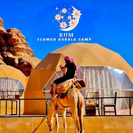 Rum Flower Bubbles Luxury Camp ワディ ・ラム エクステリア 写真