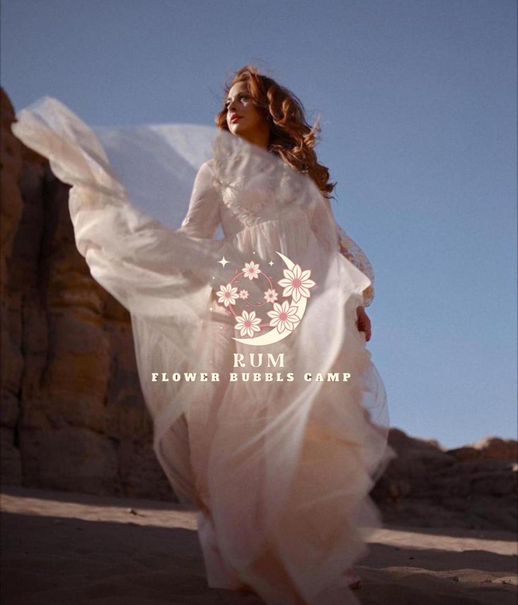 Rum Flower Bubbles Luxury Camp ワディ ・ラム エクステリア 写真