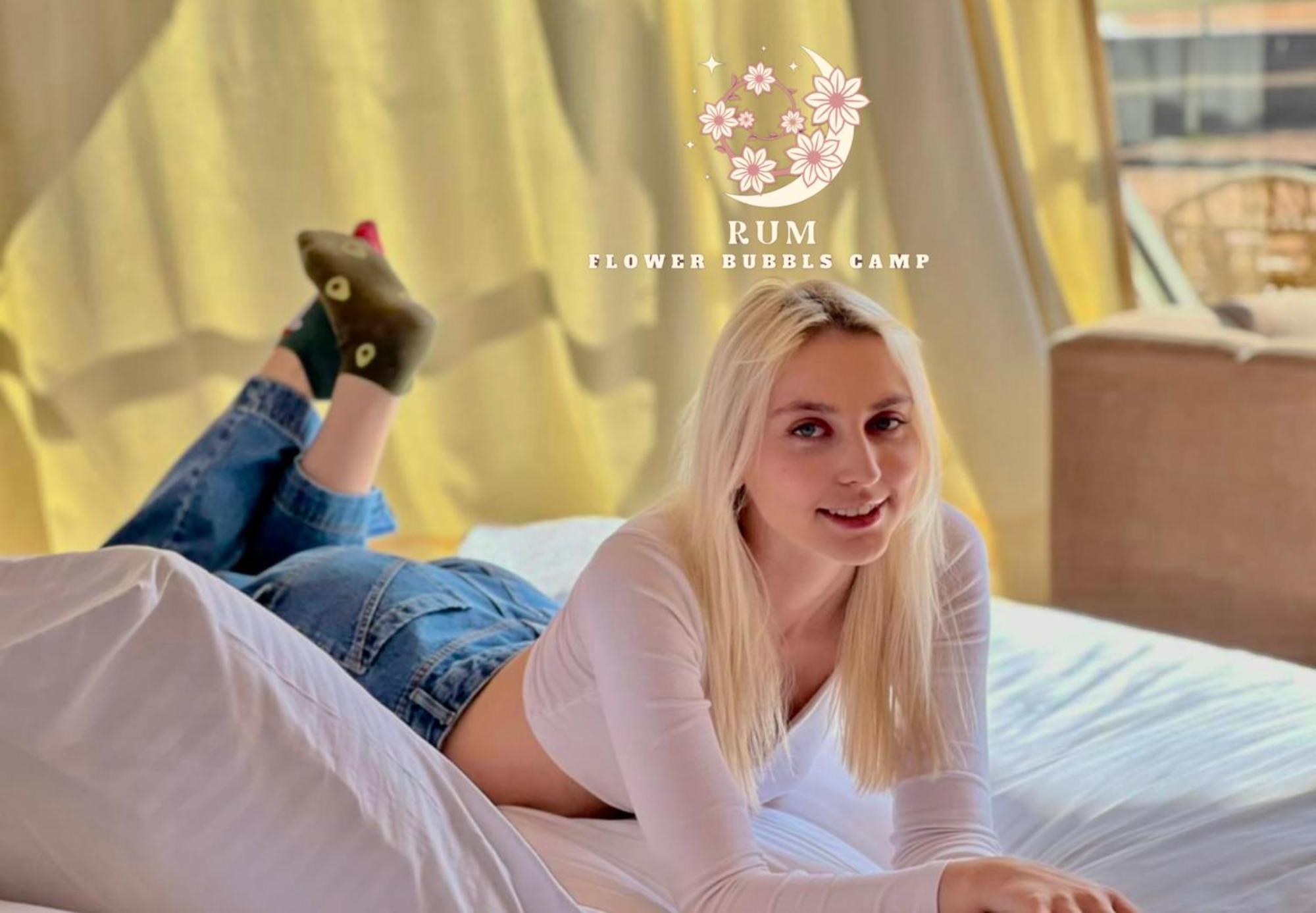 Rum Flower Bubbles Luxury Camp ワディ ・ラム エクステリア 写真